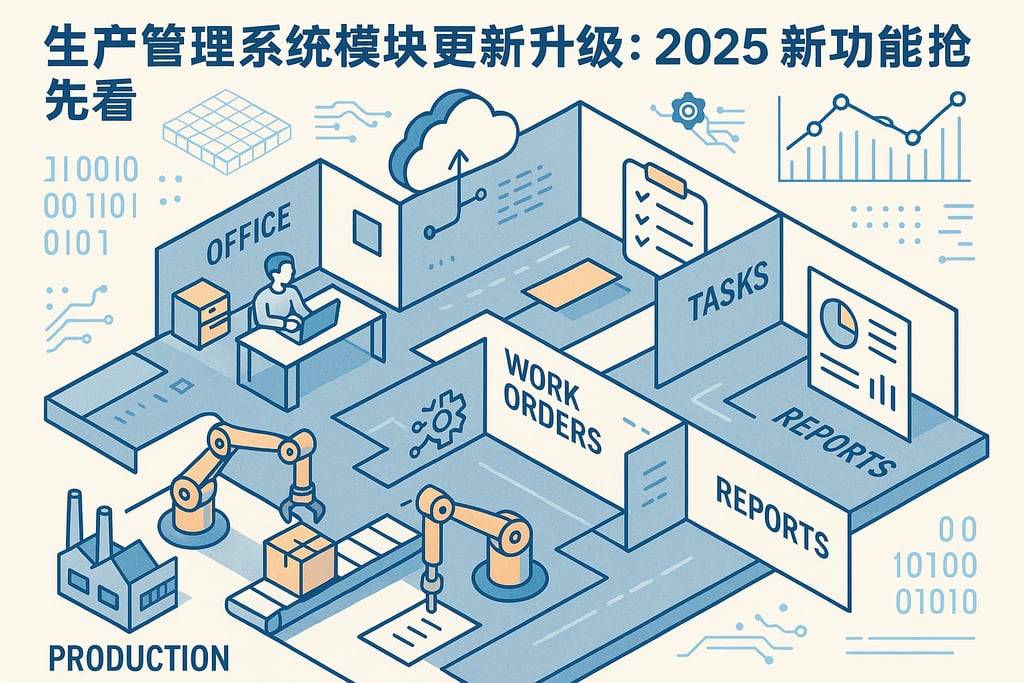 生产管理系统模块更新升级：2025 年新功能抢先看